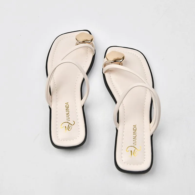 Sandals Woman Luxury Shoes for Women Flip Flops Woman Hiking Sandal Mules Women's Slippers Slipper Summer Shoes Sale thumbnail 4
