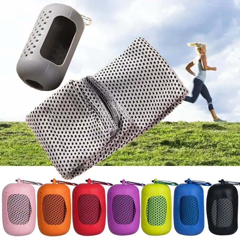 Cooling Ice Towel Cold Sports Towel Outdoor Microfiber Quick Drying Sports  Fitness Cool Towel Camping Wiping Sweat Sports Towel thumbnail 6