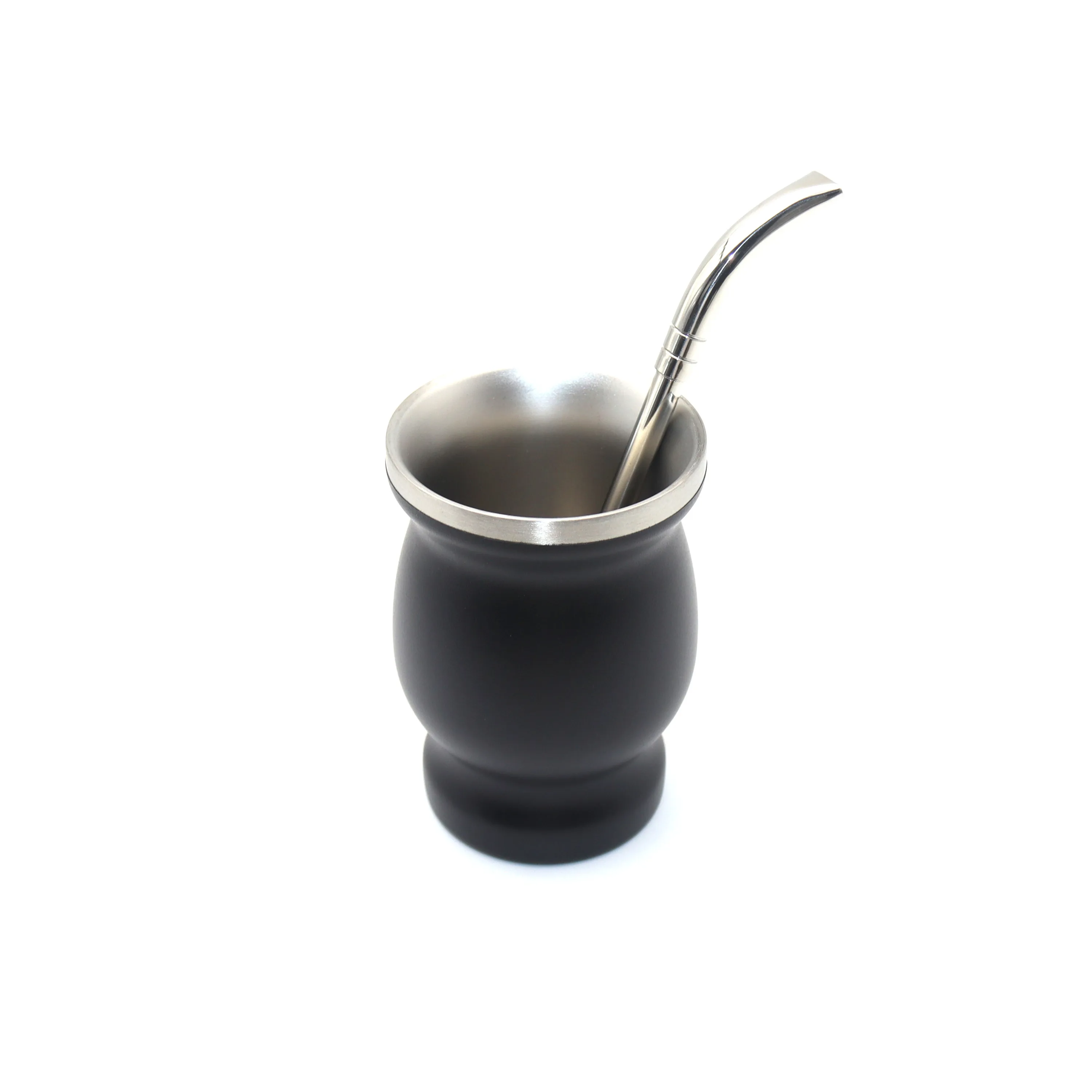 New Stainless Steel 304 Straw Spoon Tea Filter Yerba Mate Bombilla Reusable Coffee Spoons Milk Drinking thumbnail 4