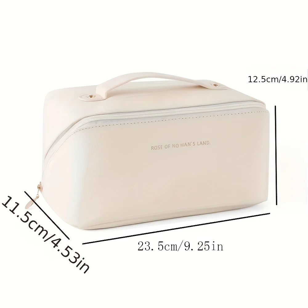 Makeup Organizer Female Toiletry Kit Bag Make Up Case Storage Pouch Luxury Lady Box, Cosmetic Bag, Organizer Bag For Travel Zip thumbnail 6