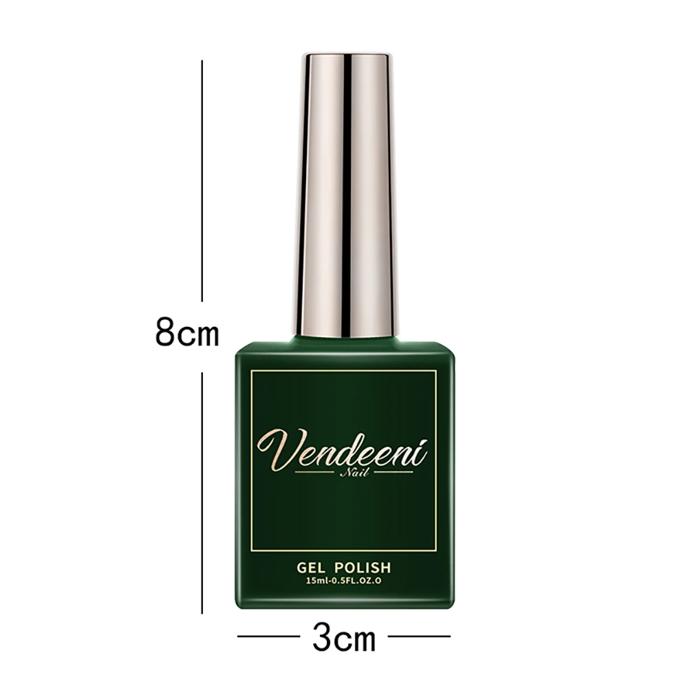 Vendeeni 15ml Diamond Top Coat For Gel Nail Polish Reinforce Long Lasting UV Soak Off Gel Varnish High Light Nail Art Primer Gel thumbnail 6