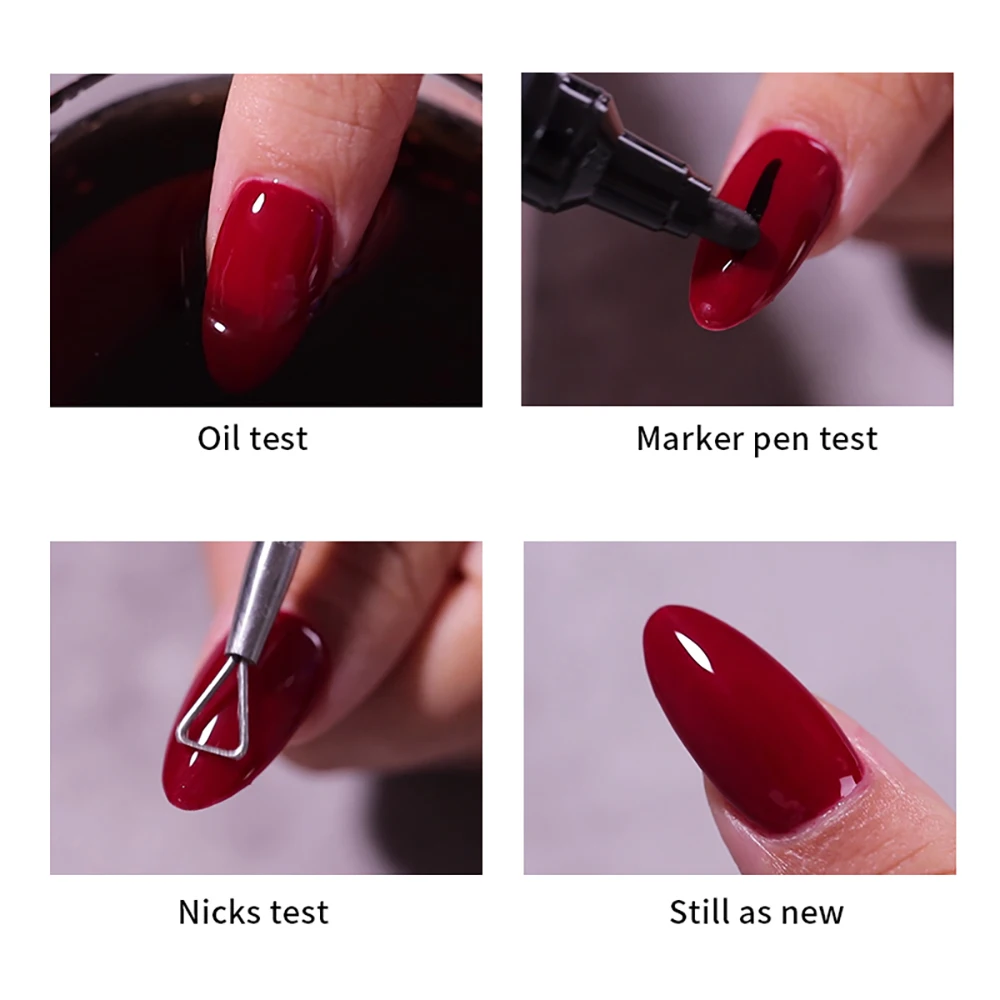 Vendeeni 15ml Diamond Top Coat For Gel Nail Polish Reinforce Long Lasting UV Soak Off Gel Varnish High Light Nail Art Primer Gel thumbnail 4