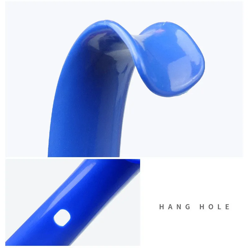 1PCS 58.5cm Easy To Use Plastic Long Handle Shoes horn Artifact Pull Pumping Shoes Professional Women Men Shoe Horn Shoes Spoon thumbnail 2