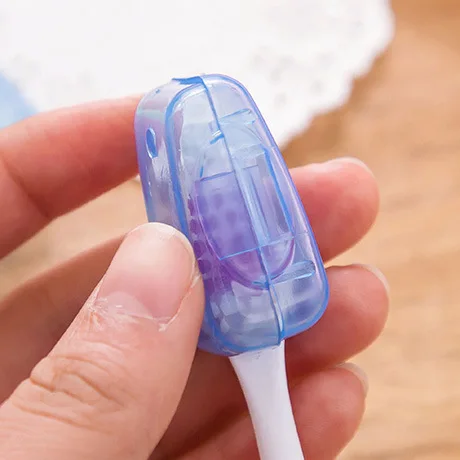 5/20pcs Toothbrush Cover Travel Portable Plastic Toothbrushes Head Protector Case Caps Bathroom Accessories Dustproof Organizer thumbnail 3