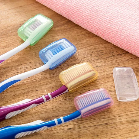 5/20pcs Toothbrush Cover Travel Portable Plastic Toothbrushes Head Protector Case Caps Bathroom Accessories Dustproof Organizer thumbnail 4