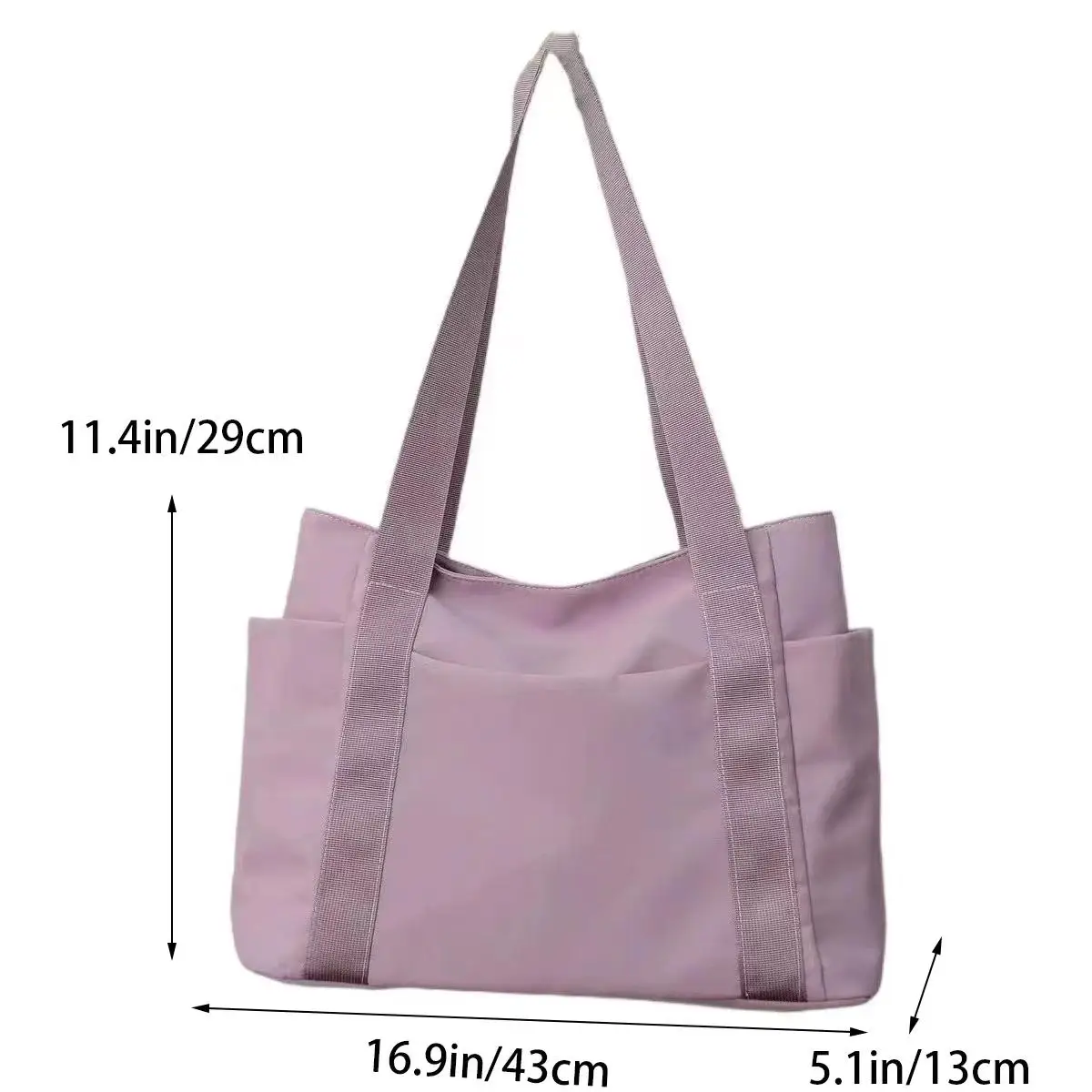 Waterproof Women's Shoulder Bag Large Capacity Nylon Simple Handbag Casul Shoppper Bag Travel thumbnail 6