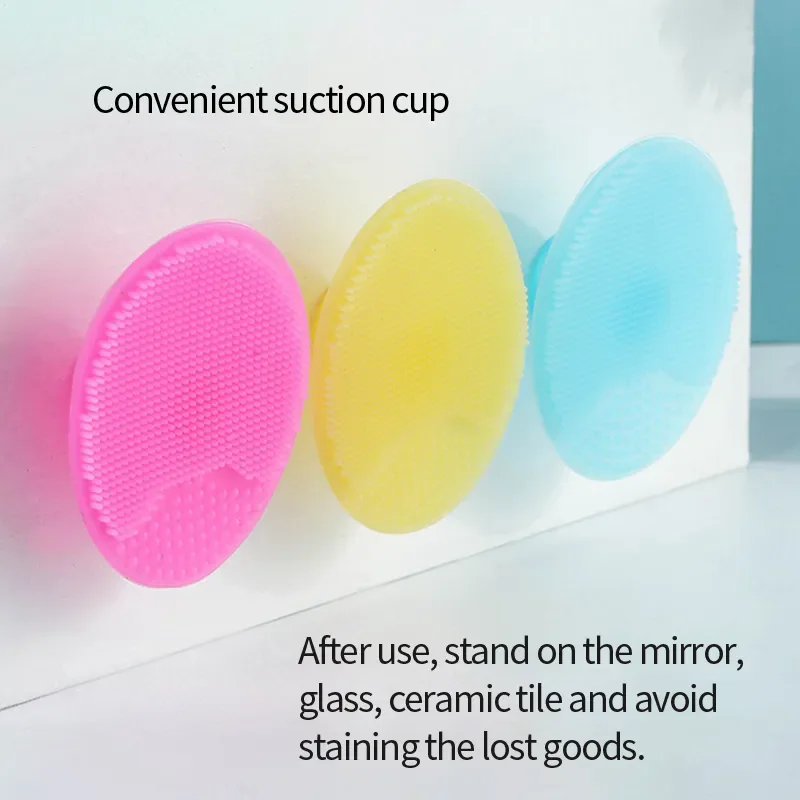 Silicone Shampoo Brush for Baby Infant Bathing Soft Silicone Boys Kids Shower Brush Head Hair Washing Massage Brushes Wipe Comb thumbnail 5