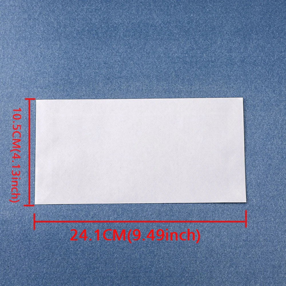 100200/300PCS Windowless white envelope 10 # Secure Business Envelope Can hold A4 paper Bill invoice Self sealing envelope thumbnail 3