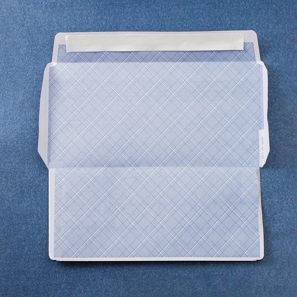 100200/300PCS Windowless white envelope 10 # Secure Business Envelope Can hold A4 paper Bill invoice Self sealing envelope thumbnail 4