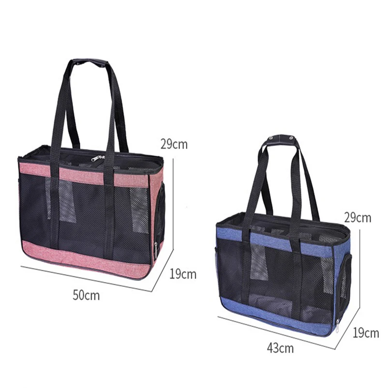 Dog Carrier Bag Soft Side Backpack Cat Pet Carriers Dog Travel Bags Airline Approved Transport For Small Dogs Cats Outgoing thumbnail 5