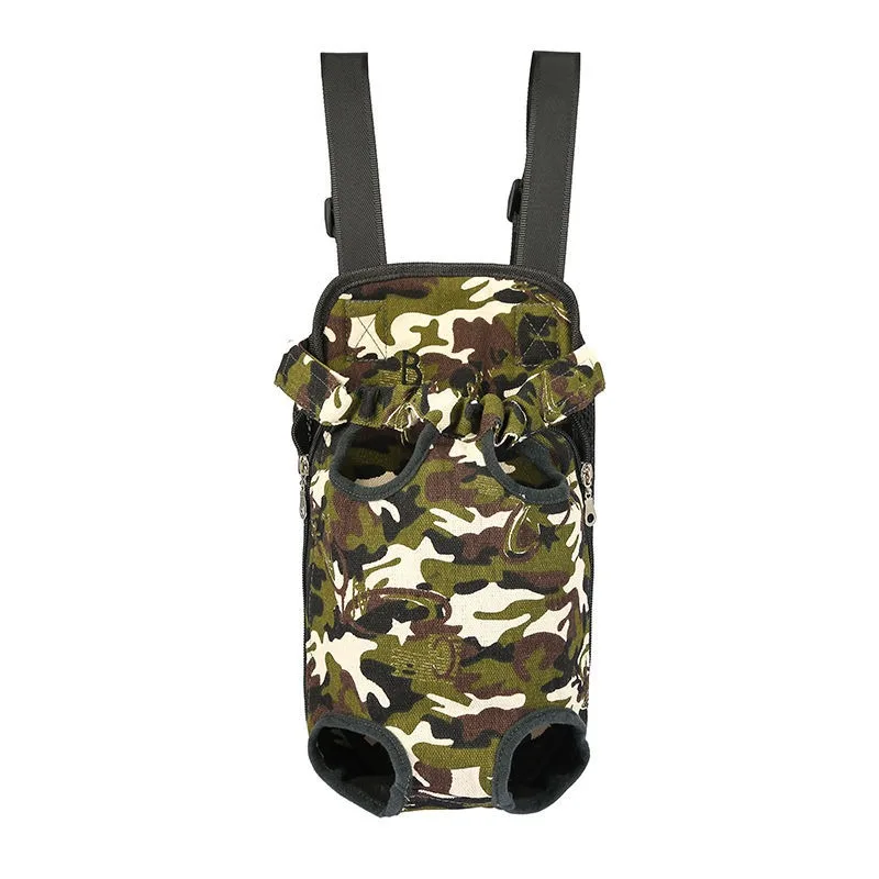 Pet Cat Dog Carrier Backpack Mesh Camouflage Outdoor Travel Products Perros Breathable Shoulder Handle Bags for Small Dog Cats thumbnail 3