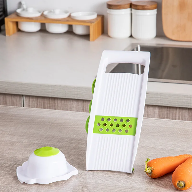 Vegetable Fruit Slicer Round Cutter Potato Grater Spiralizer Vegetable Chopper Kitchen Home Tools thumbnail 5