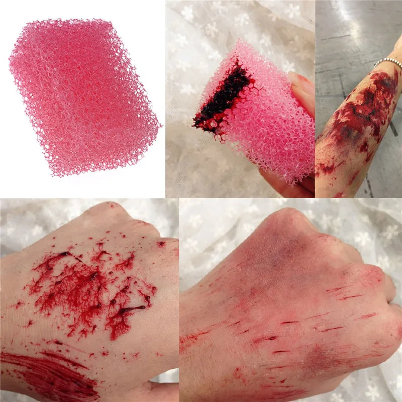 12/20 Colors Face Body Painting Fake Blood ,Halloween Professional Special Effects Makeup Kit with Wound Modeling Scar Wax thumbnail 5