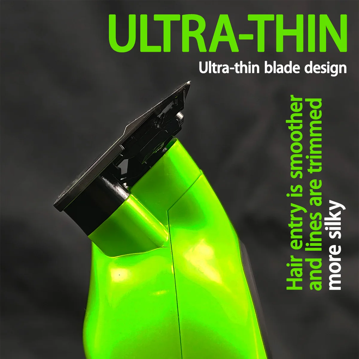 New 2026 BRDCLIP FA1T Green Professional Hair Trimmer Barber Carving Gradient Finish Machine Electric Clipper with Charger Stand thumbnail 6