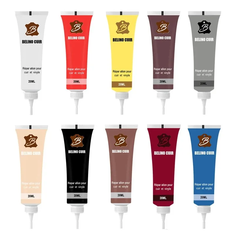 20ml Leather Finish Car Leather Repair Gel Car Seat Leather Complementary Refurbishing Cream Paint For Car Maintenance Paste thumbnail 6