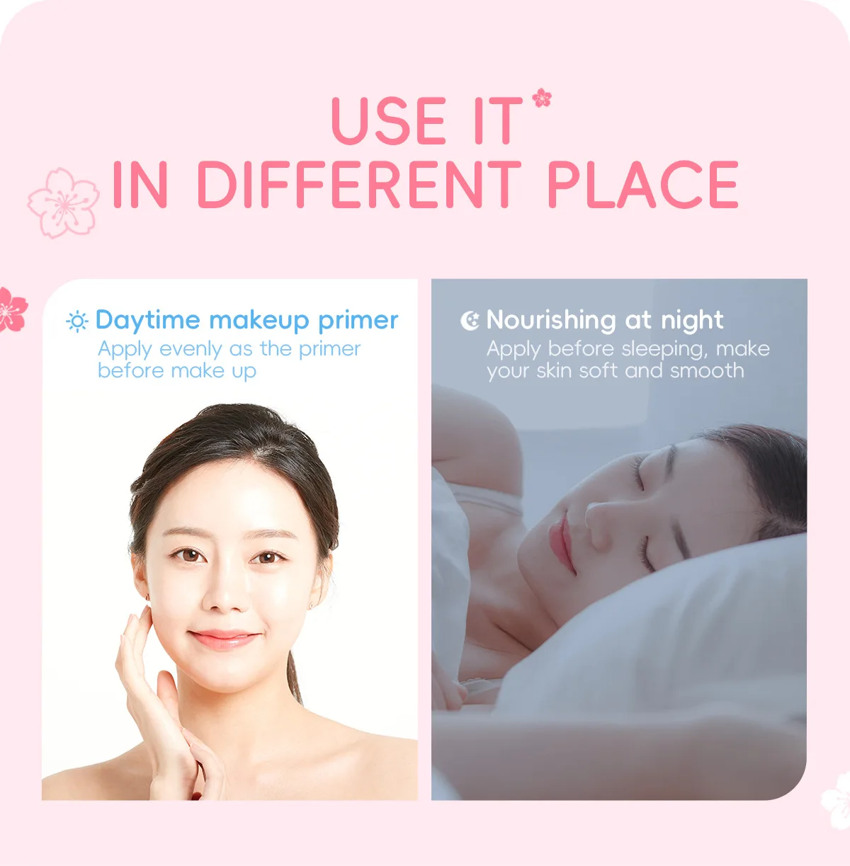 LAIKOU Sakura Hydrating Cream Moisturizer Whitening Nourishing Oil Control Moisturizing Repairing Deep Hydration Winter Skincare thumbnail 6