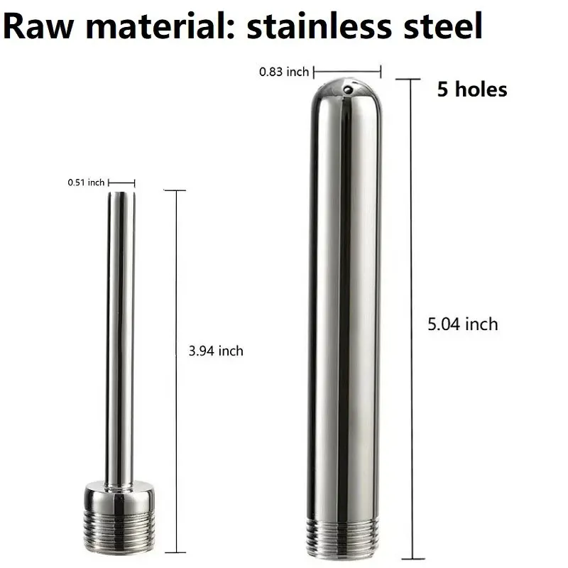 Hygienic Shower For Bathroom Enema Water Nozzle Anal Ingredients Douche Vaginal Clean Kit Cleaner Tool thumbnail 2