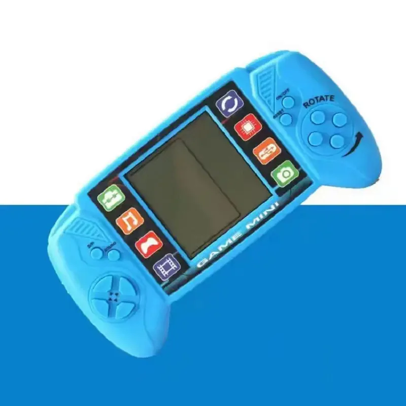 Portable Classic Nostalgic Tetris Game Machine Educational Toys Screen Handheld Pocket Gaming Player Electronic Toys thumbnail 2