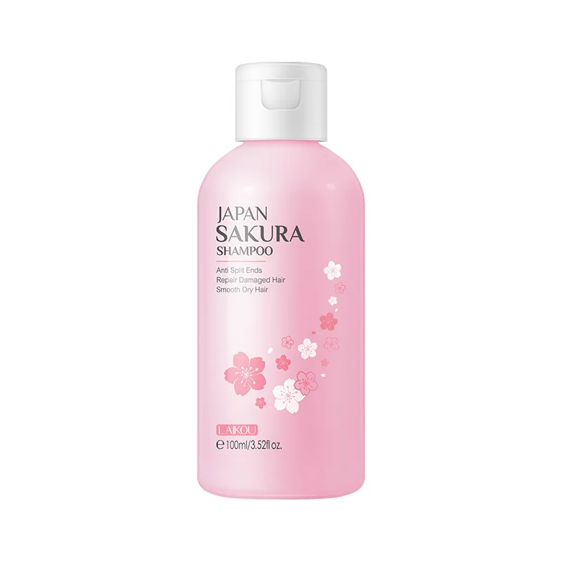 LAIKOU Japan Sakura Shampoo or Hair Conditioner Complex Oil Hair Care Repair Damaged Hair Repair Serum Oil Anti Hairs Loss thumbnail 5