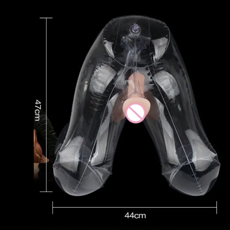Inflatable Male Masturbator Holder Air Sexdoll Women Leg Ass Vaginal Sex Pillow with Pussy Vagina Sex Toys For Men thumbnail 6