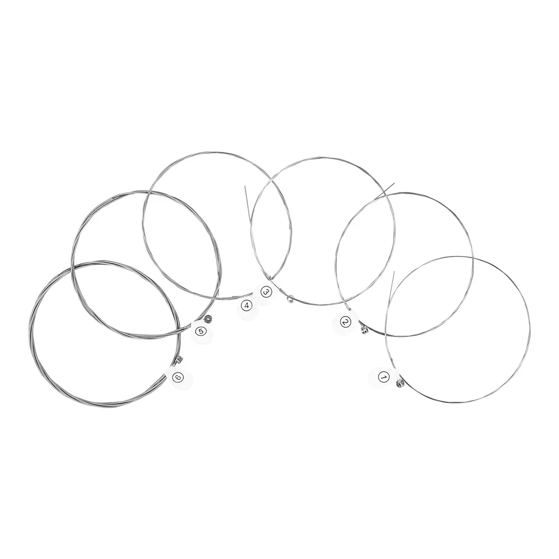 IRIN E130 Electric Guitar String Silver 6Pcs Electric Guitar Strings Plated Nickel Steel Ultra-Thin Coating Strings Parts thumbnail 5
