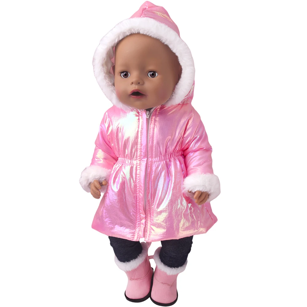 Bright Coloured Down Jacket 43 cm Reborn Baby Dolls American 18 Inch Girl Doll Ours & Generation Toys Clothes Accessories thumbnail 6