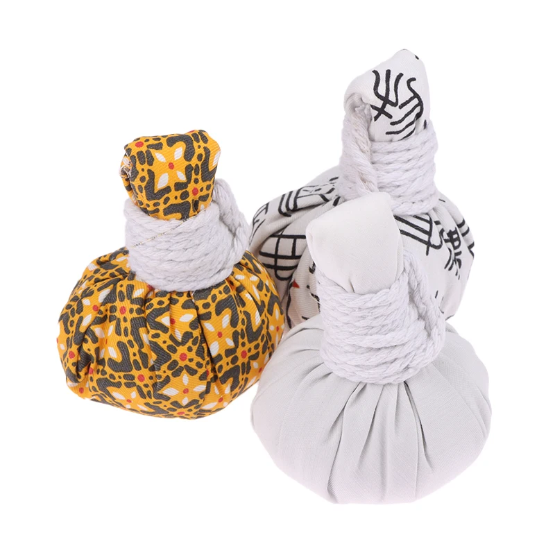 Health Massage Ball Big Herbal Bag Herbal Massage Ball Hot Compress Physical Therapy Of Cervical Vertebra Waist Ache thumbnail 4