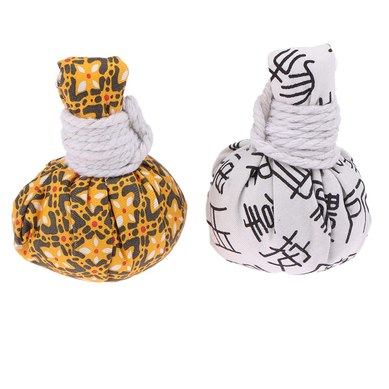 Health Massage Ball Big Herbal Bag Herbal Massage Ball Hot Compress Physical Therapy Of Cervical Vertebra Waist Ache thumbnail 6