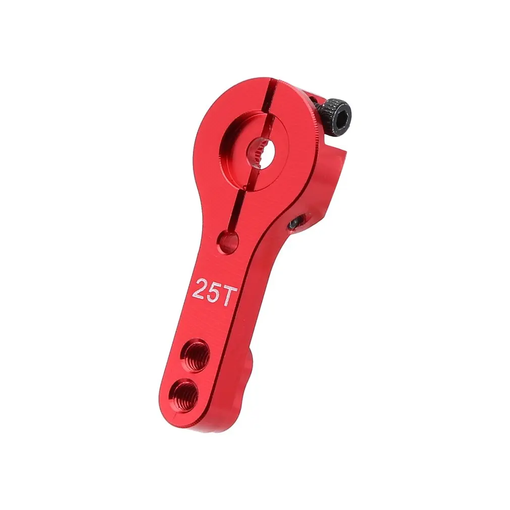 5PCS NEEBRC 25T M3 Metal RC Servo Horn Arm Aluminum for Futaba Savox Xcore HL HD Power JX SPT Dspower Robot DIY Drone Car Part thumbnail 2