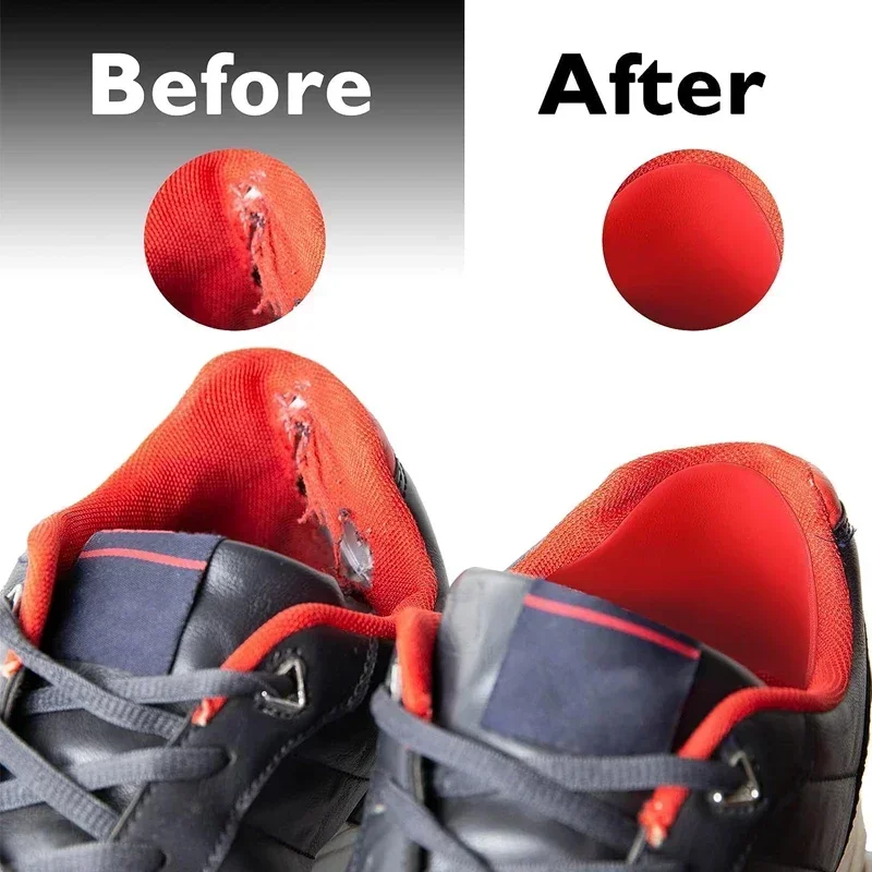 6pcs Sports Shoes Repair Stickers Suede Heel Protector Anti-Wear Repair Holes Self-adhesive Patches Insoles Pad Foot Care Insert thumbnail 2