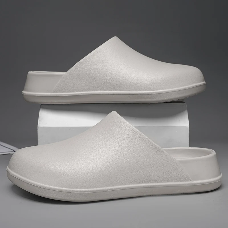 Original Men Clogs Slippers Comfort Mules Sandals Summer EVA Waterproof Non-slip Chef shoes Workers Outdoor Fishing Shoes thumbnail 3