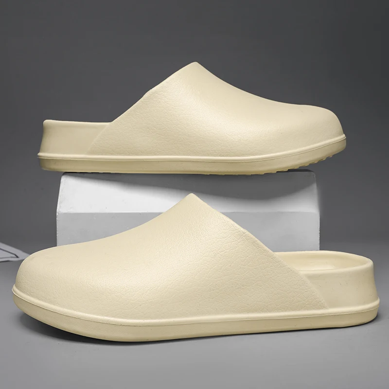 Original Men Clogs Slippers Comfort Mules Sandals Summer EVA Waterproof Non-slip Chef shoes Workers Outdoor Fishing Shoes thumbnail 2