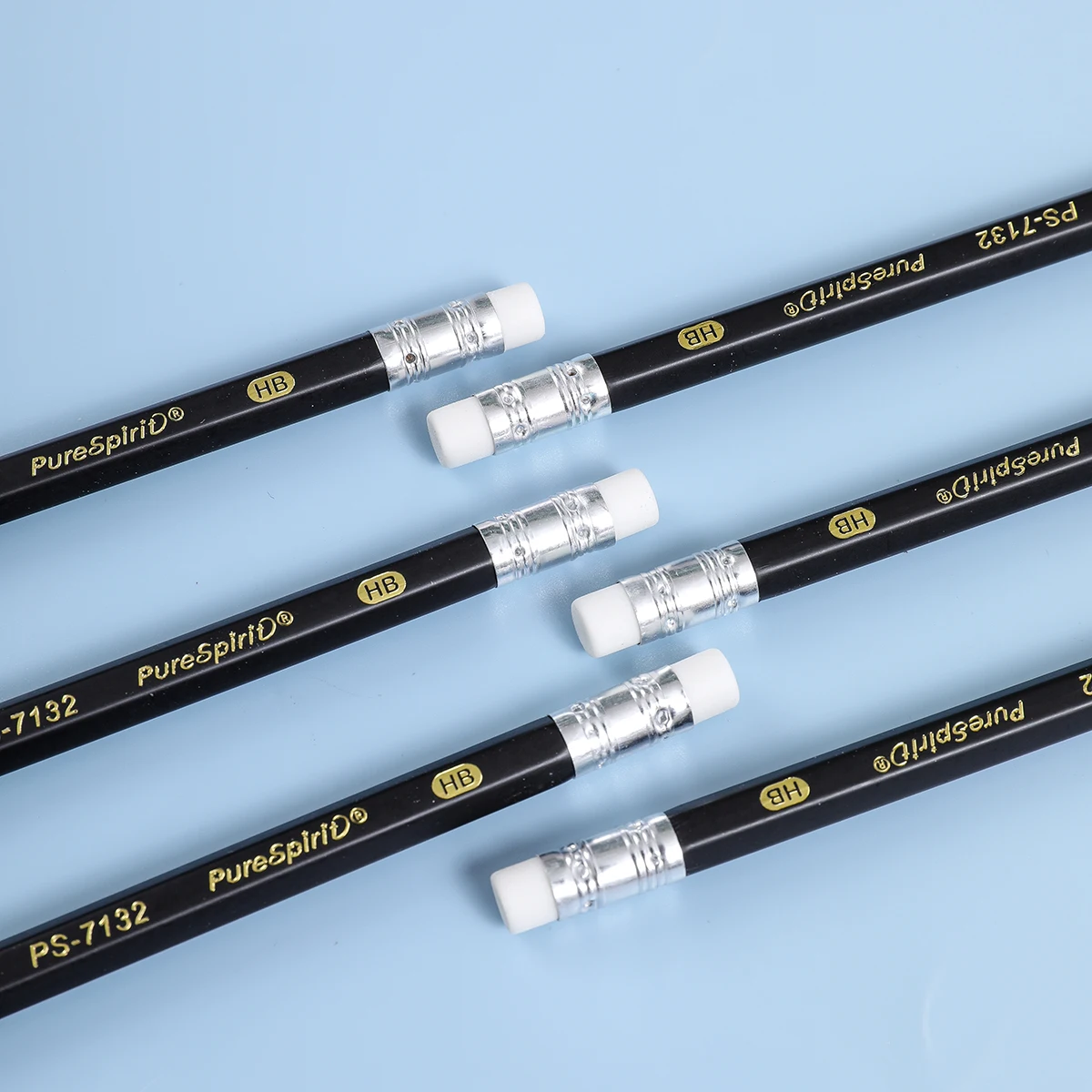 12PCS Woodcased Pencils with Eraser Pre-sharpened HB Lead Graphite Pencils for Students Adults School, Office thumbnail 4