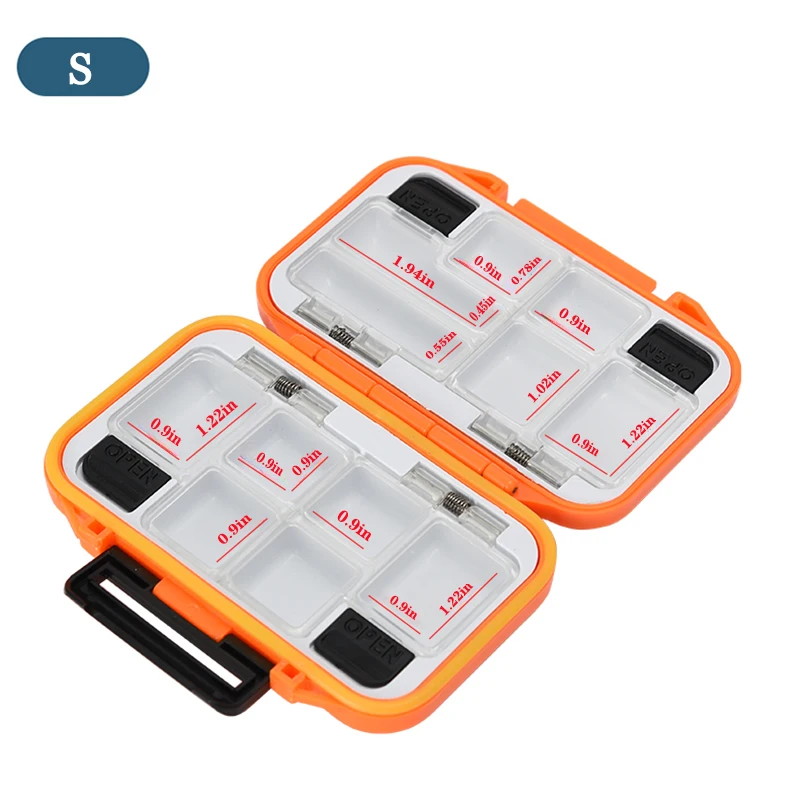 Waterproof Fishing Tackle Box Fishing Accessories Tool Storage Box Fish Hook Lure Fake Bait Boxes Carp For Fishing Goods thumbnail 4