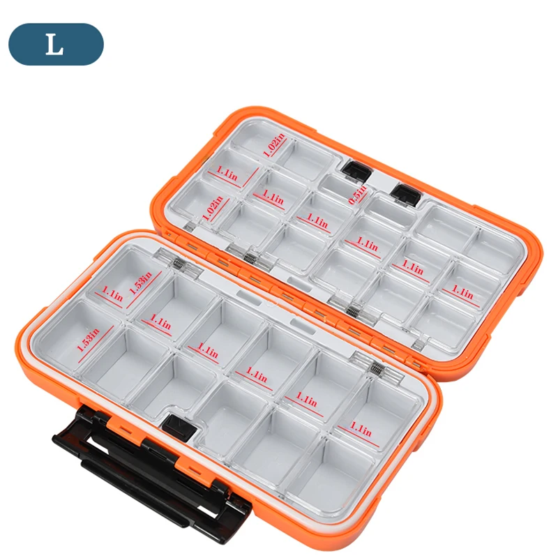 Waterproof Fishing Tackle Box Fishing Accessories Tool Storage Box Fish Hook Lure Fake Bait Boxes Carp For Fishing Goods thumbnail 6