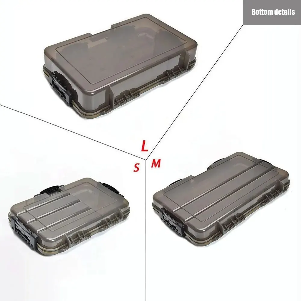 Waterproof Fishing Tackle Box Large Capacity Fishing Accessories Tool Storage Box Fish Hook Lure Fake Bait Box Fishing Supplies thumbnail 5