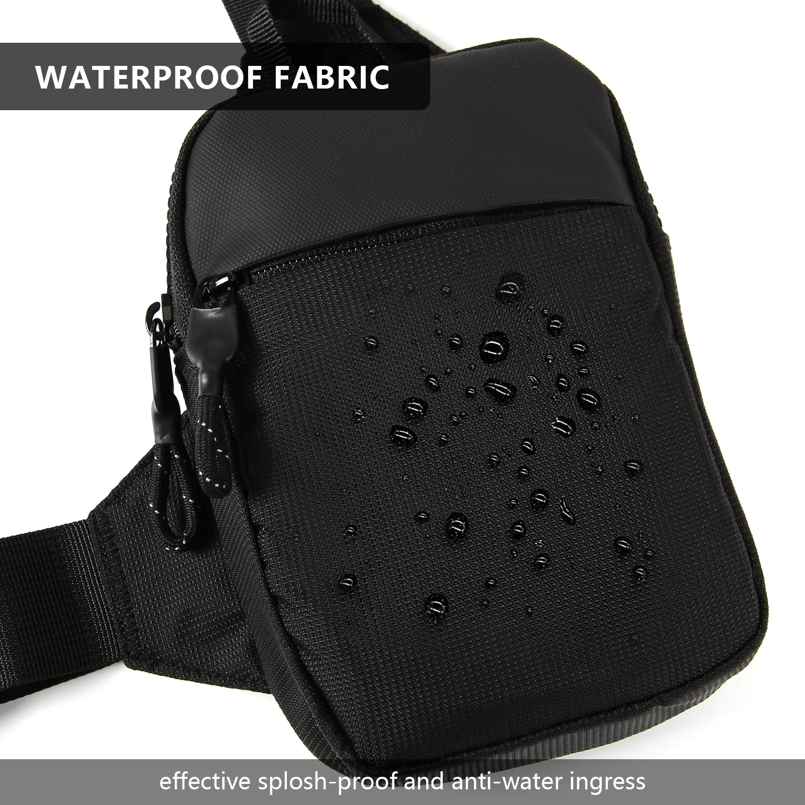 2024 New Sports Chest Bag Men's Small Size Backpack Women Mobile Phone Messenger Bag Mobile Phone Waist Bag Mini Fashion Satchel thumbnail 2