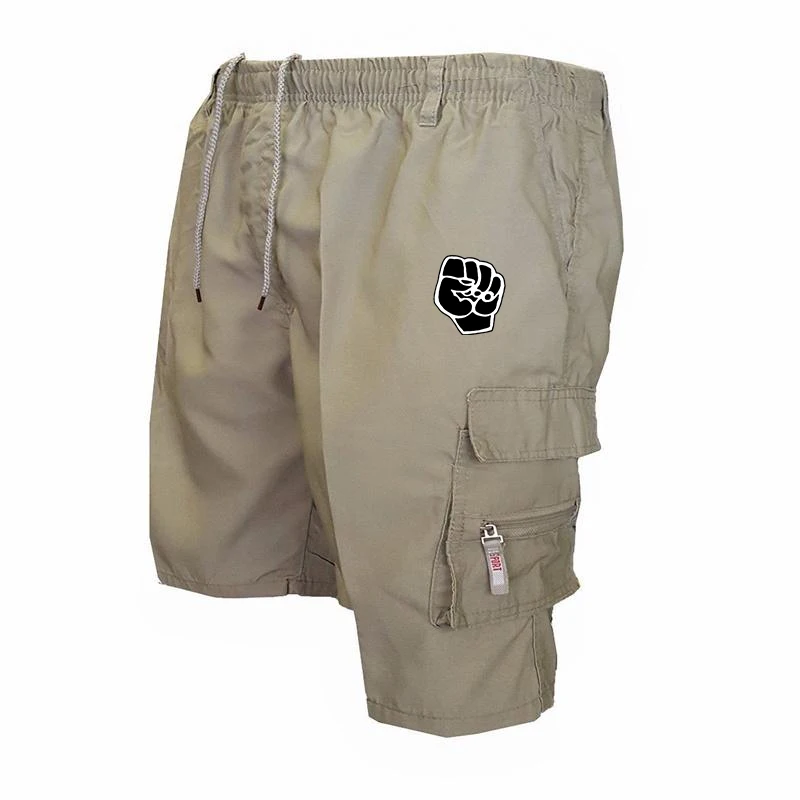 Summer Mens Cargo Shorts Bermuda Cotton High Quality Hot Sale Army Military Multi-pocket Casual Male's Outdoor Short Pants thumbnail 6