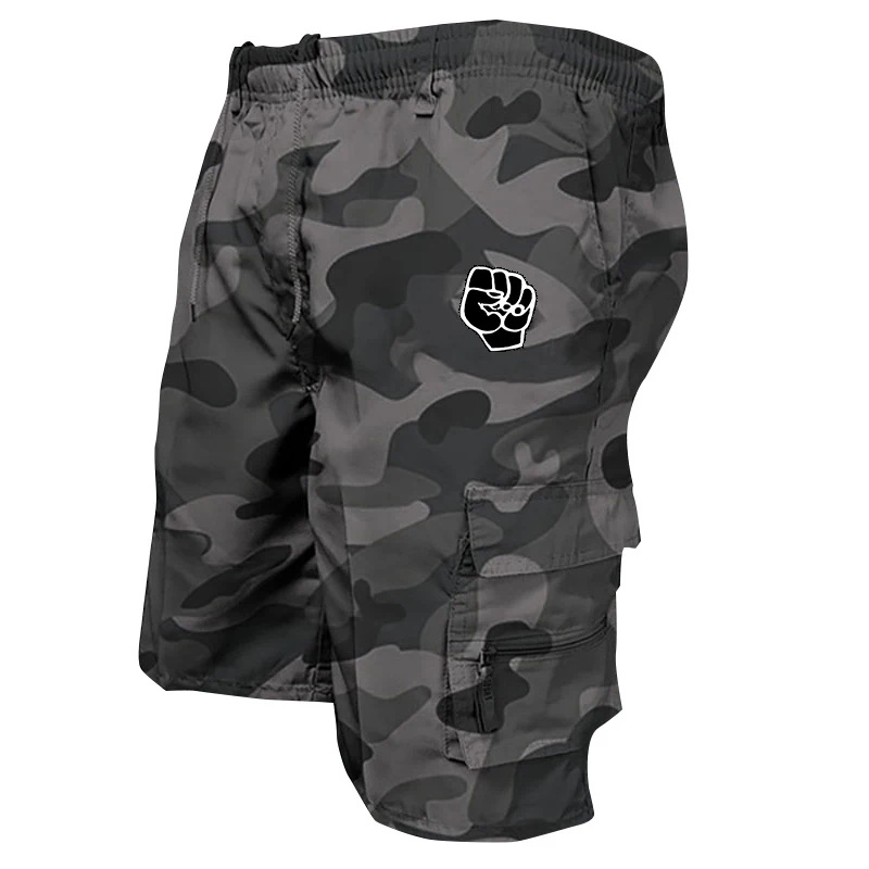Summer Mens Cargo Shorts Bermuda Cotton High Quality Hot Sale Army Military Multi-pocket Casual Male's Outdoor Short Pants thumbnail 5