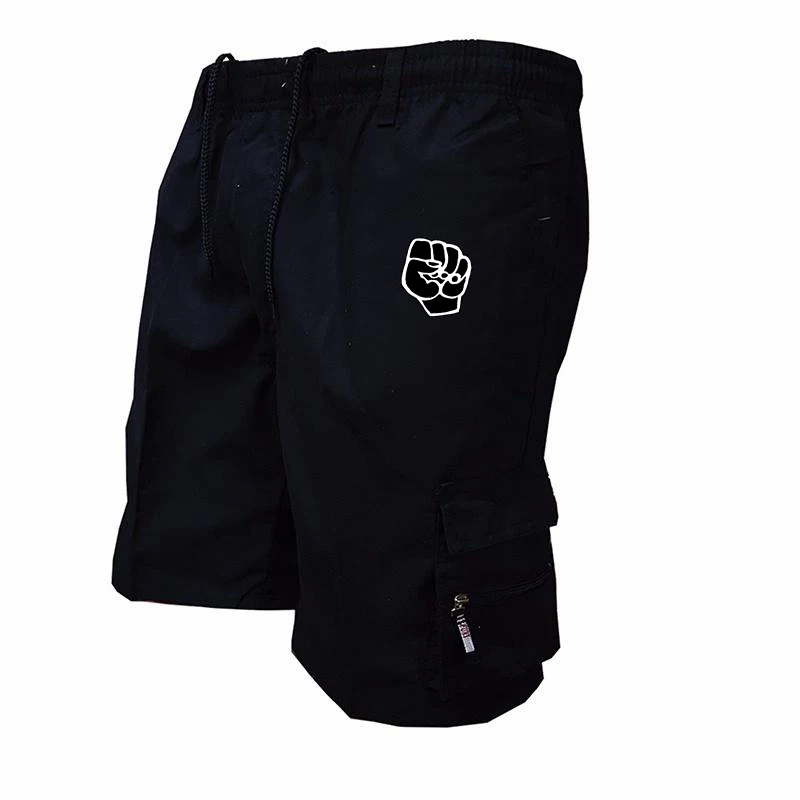 Summer Mens Cargo Shorts Bermuda Cotton High Quality Hot Sale Army Military Multi-pocket Casual Male's Outdoor Short Pants thumbnail 2