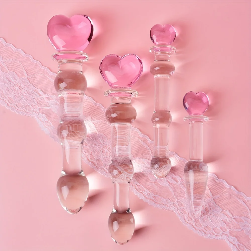 Crystal Glass Dildos Gay Sex Products Butt Plug Vaginal Anal Stimulation Beads Prostate Massage for Women Anal Plug Sex Toys thumbnail 2