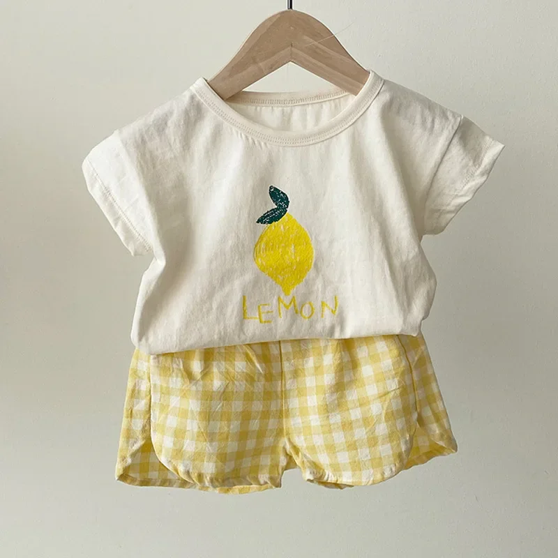 Baby Pajamas Sets Cotton Child Pajamas Toddler Summer Sleeveless Baby Nightwear Pyjamas Kids Cartoon Homewear Clothes thumbnail 4