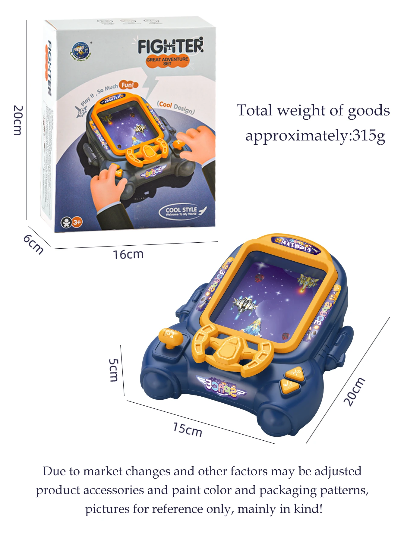 Challenge Game Console Toys Puzzle Tabletop Game Simulation Sound Effect Acceleration for 3+ Child Not Include Batteries thumbnail 6