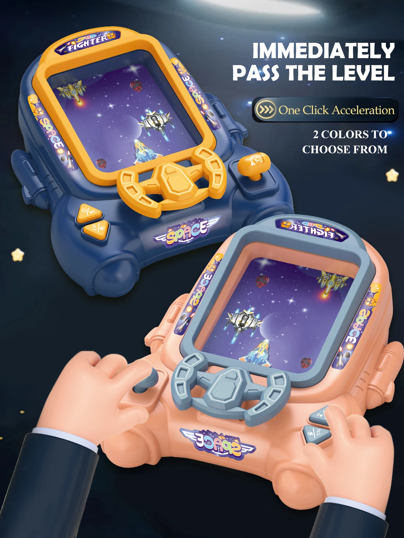 Challenge Game Console Toys Puzzle Tabletop Game Simulation Sound Effect Acceleration for 3+ Child Not Include Batteries thumbnail 3