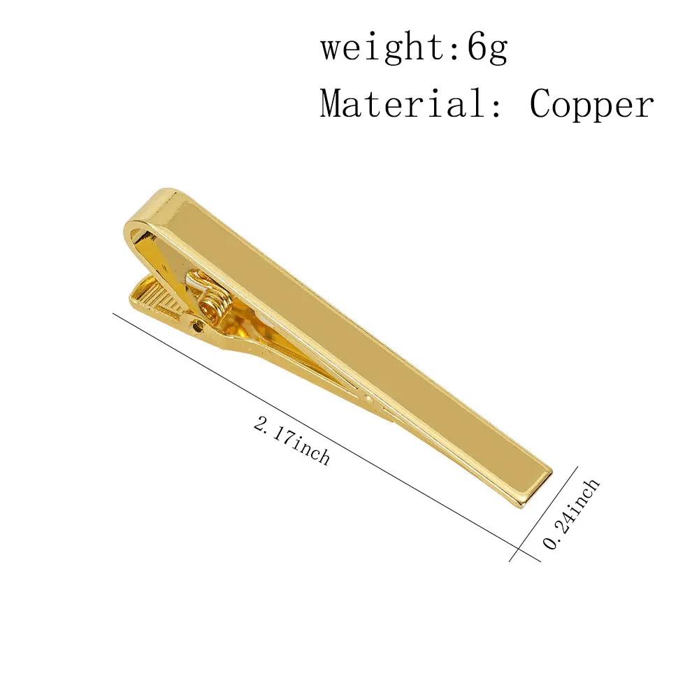 Wholesale  Tie Clip for Men Suitable for Wedding Anniversary Business Father's Day Gifts and Daily Life thumbnail 6