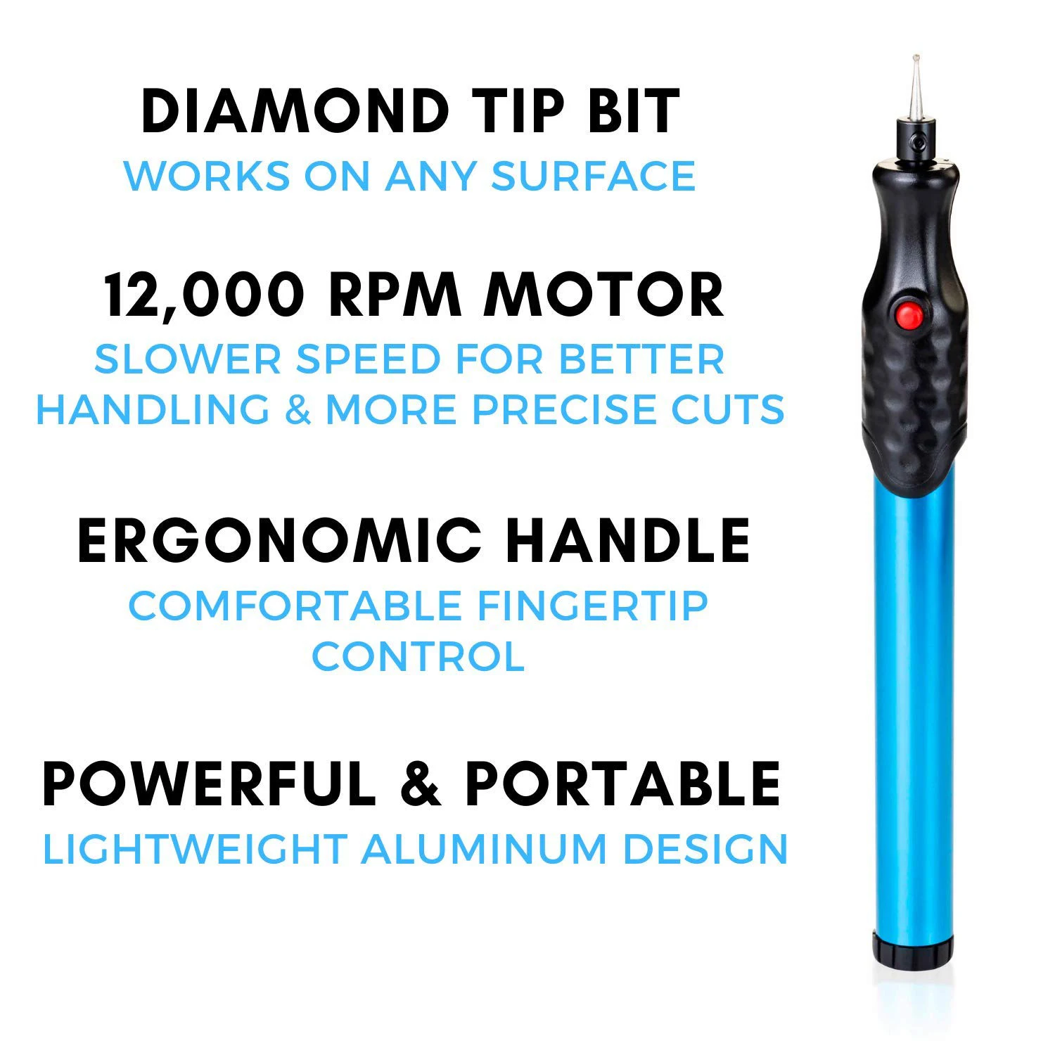 Electric Micro Engraver Pen Carve Engraving Tool Cordless Precision Engraver for DIY Jewellery Making Metal Glass Wood Leather thumbnail 4