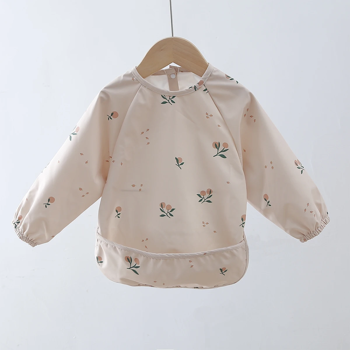 Baby's bib cover for children to practice eating, drawing anti dirt protective clothing for children to eat, drawing anti dirt a thumbnail 4