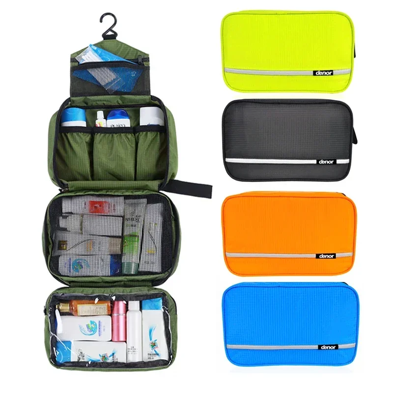 Hanging Men's Toiletry Bag Large Waterproof Cosmetic Bags Travel Organizer Lady Toiletries Makeup Toilet Foldable Bathroom Kit thumbnail 2