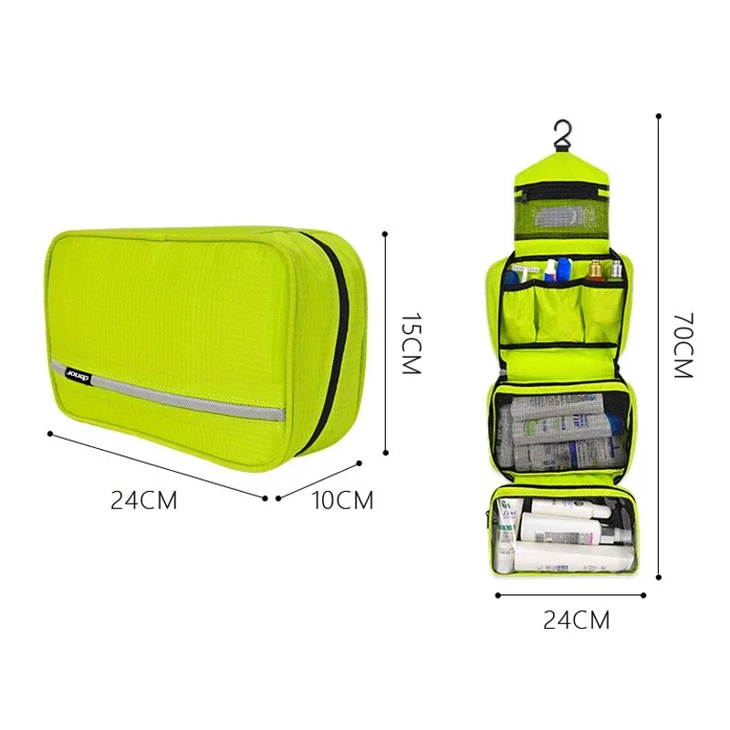 Hanging Men's Toiletry Bag Large Waterproof Cosmetic Bags Travel Organizer Lady Toiletries Makeup Toilet Foldable Bathroom Kit thumbnail 6