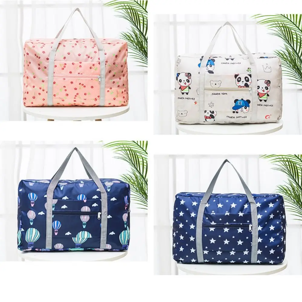 Foldable Travel Bag Tote Bag Large Capacity Oxford cloth Luggage Bag Waterproof Clothes Organizer Bag thumbnail 4